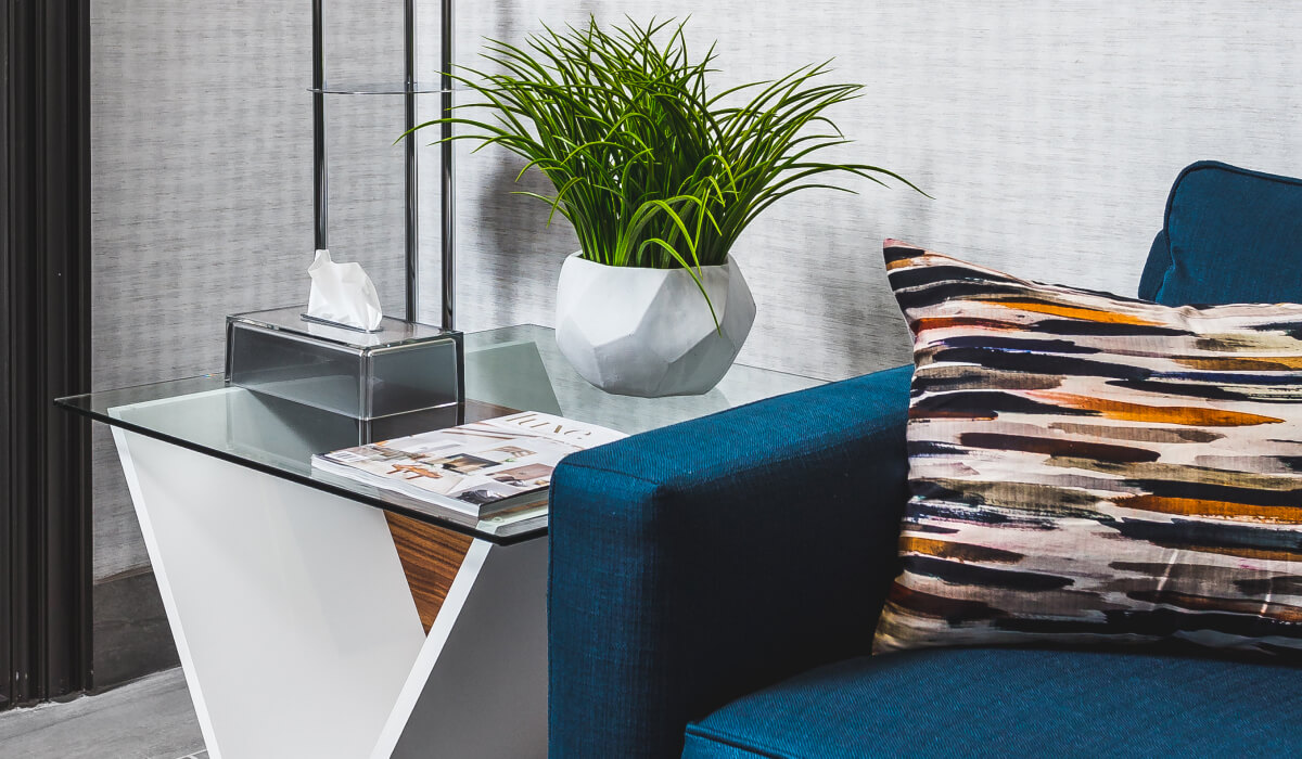 Austin Gynecomastia Center waiting room