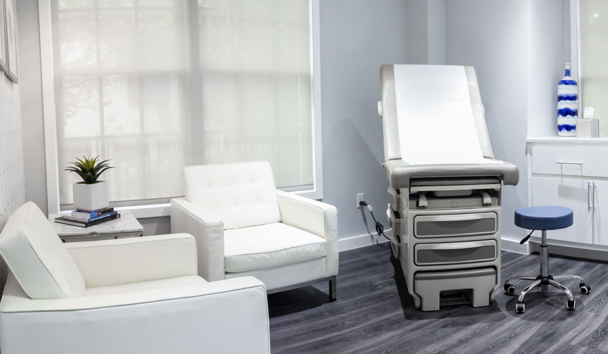Austin Gynecomastia Center examination room