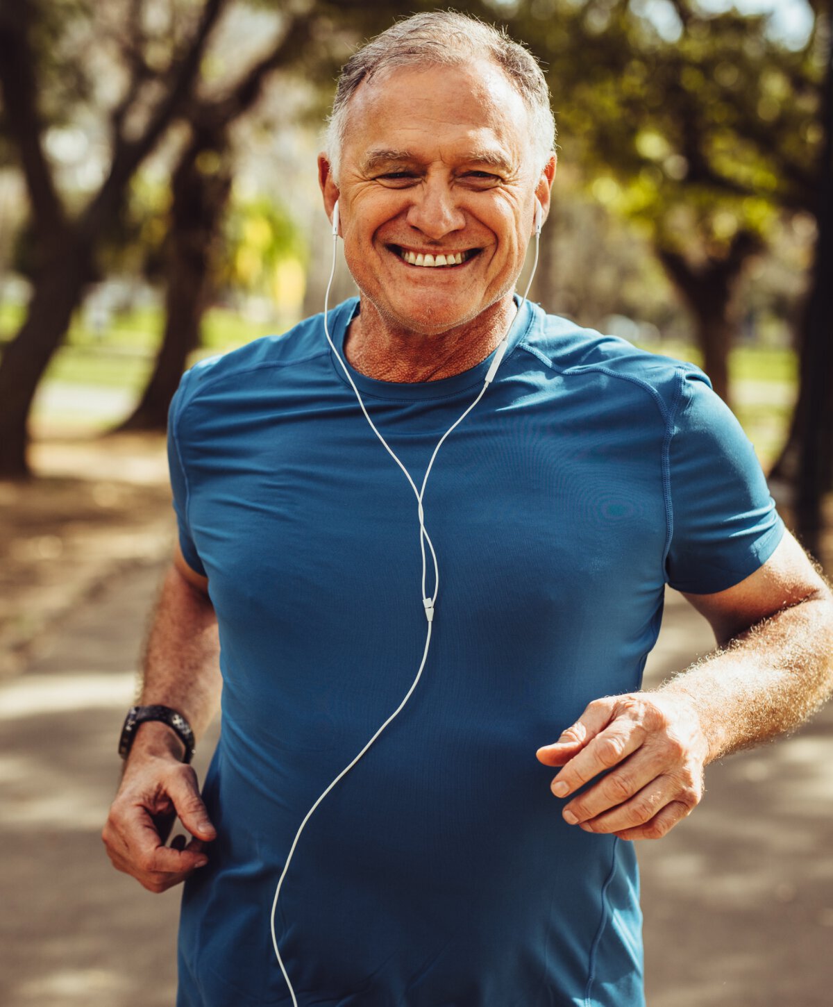 Austin Revision Gynecomastia Surgery model jogging