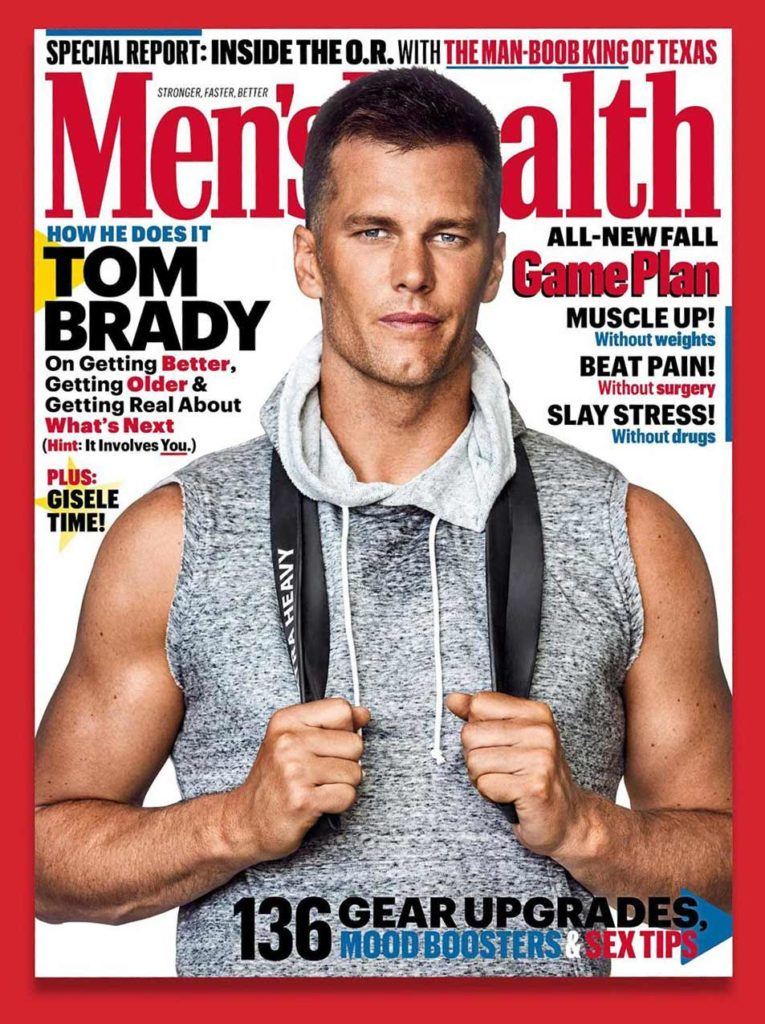 Men's health magazine cover