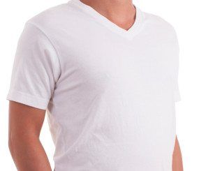 Man wearing a t-shirt